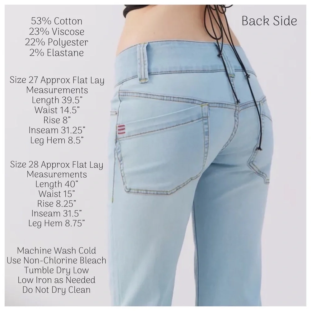 BDG Mischa Skinny Light Blue Jeans - Picture 4 of 7